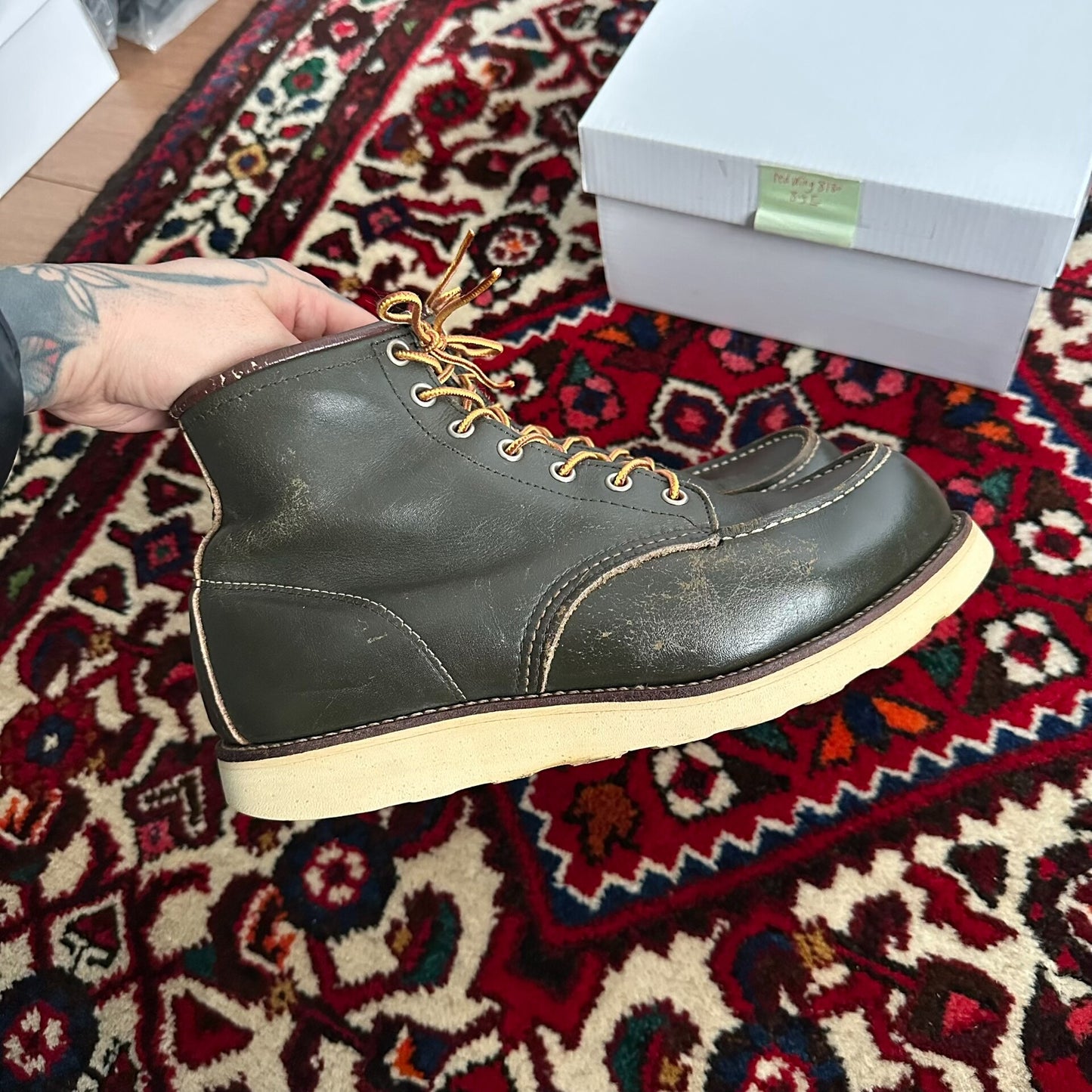 Red Wing 8180 Boots - vintage Quality Leather