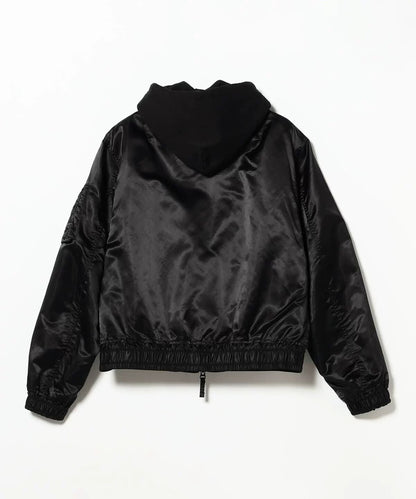 BEAMS 26SS MA-1 Hooded Flight Jacket
