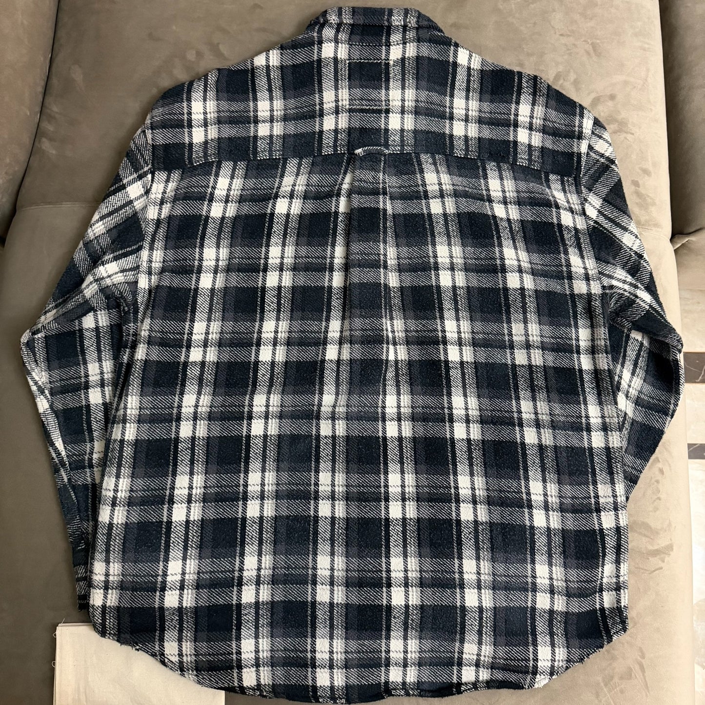MADNESS Shredded Check Shirt