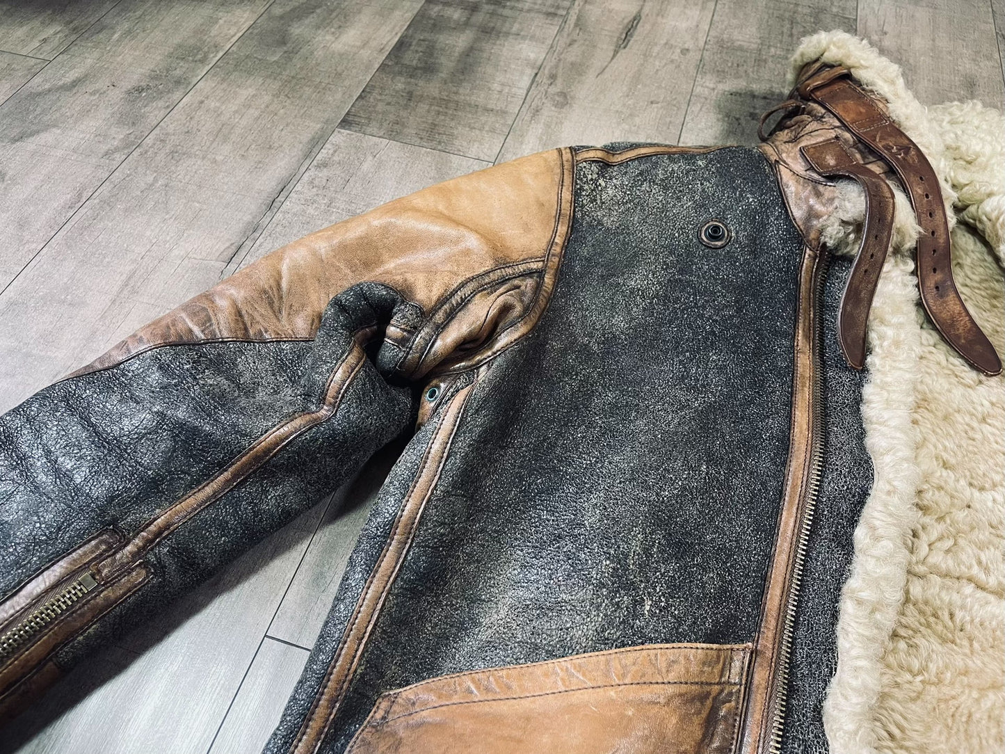 Ralph Lauren Double RL Vintage B3 Shearling Jacket