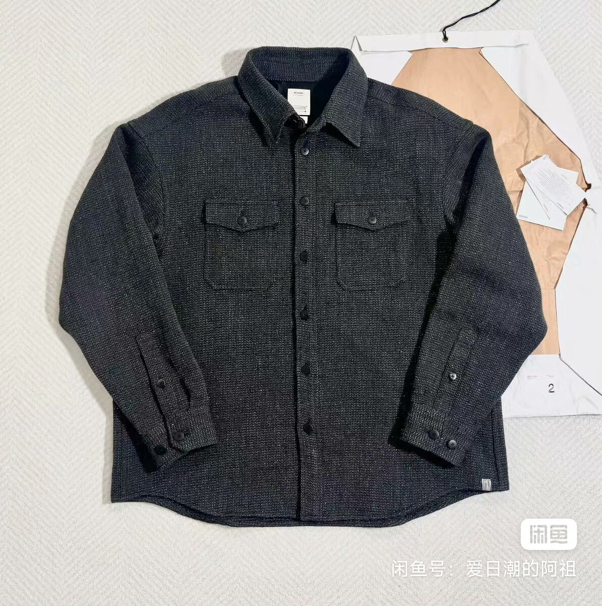 Visvim Lumber Tweed Shirt Jacket