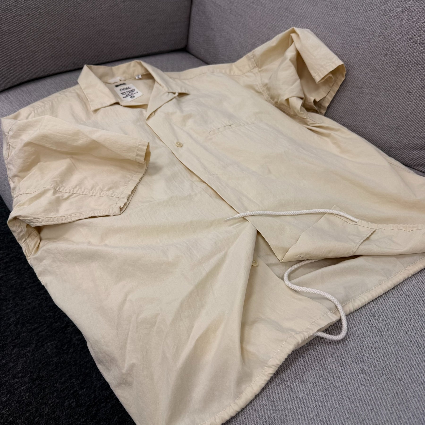 nanamica 22SS Open Collar Wind Shirt