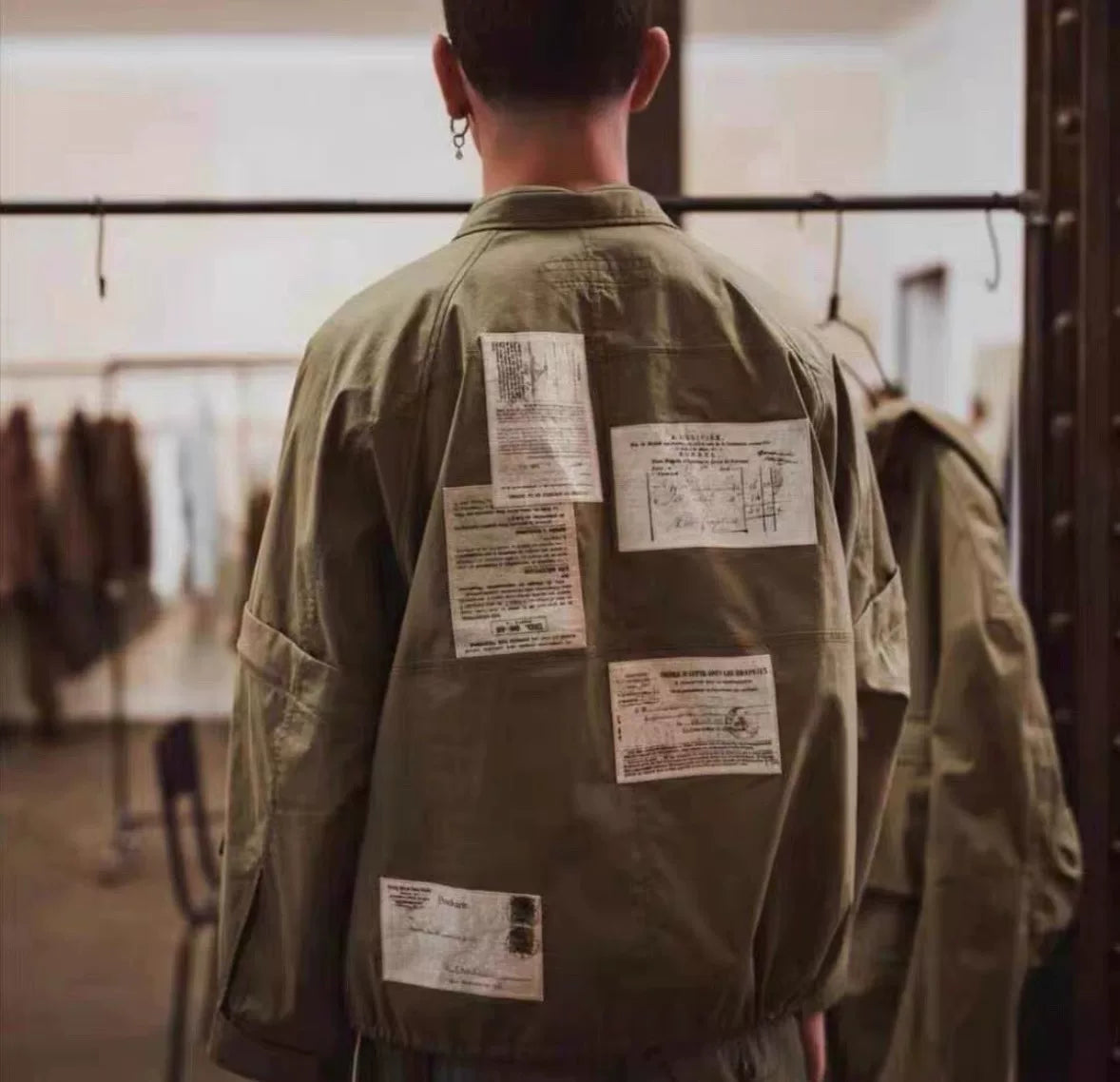 Ziggy Chen S/S 2020 Postcard Jacket