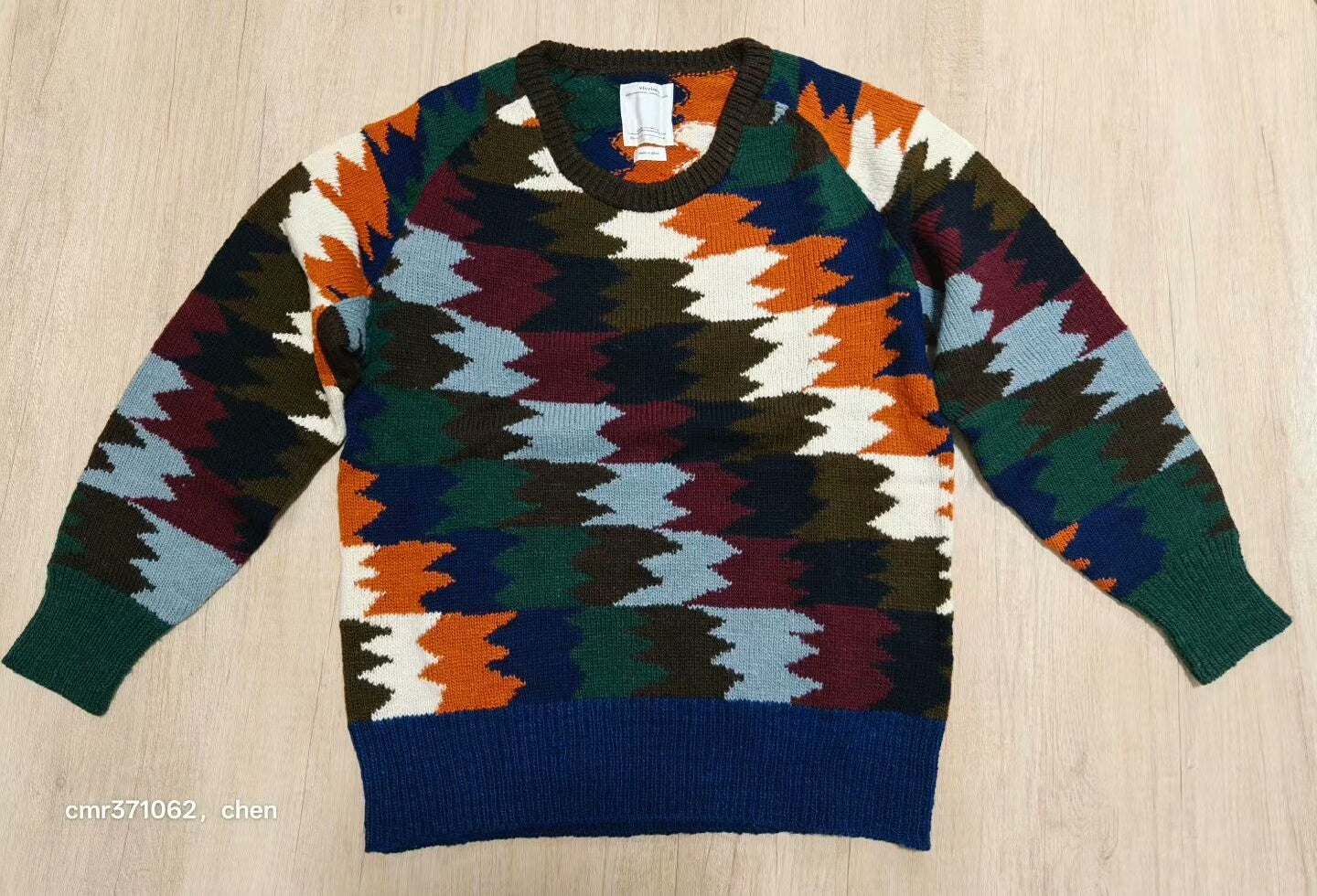 Visvim 18aw College Knit N.D Blanket
