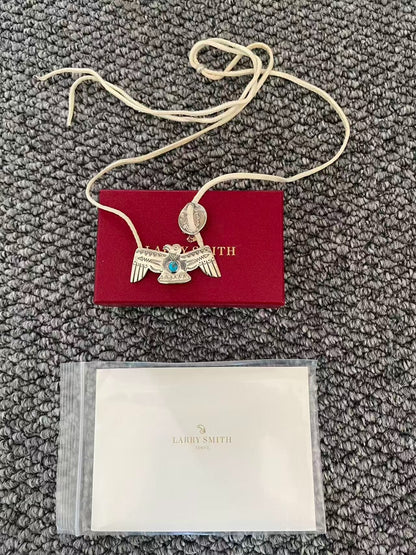 larry smith three-piece silver jewelry set