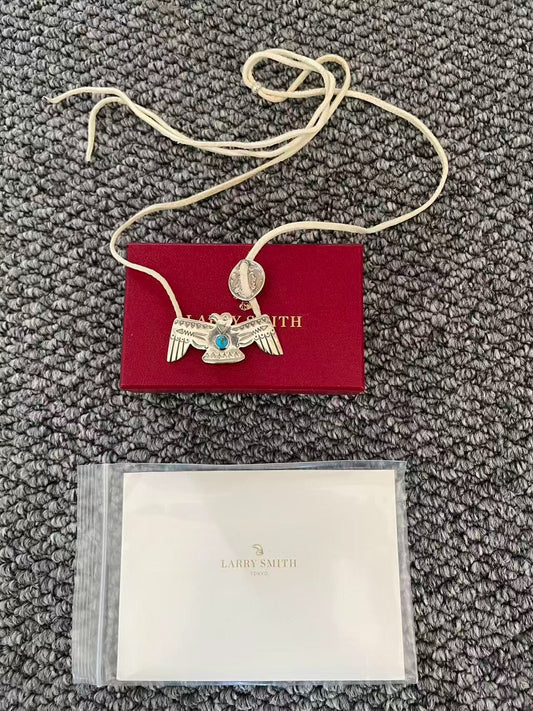 larry smith three-piece silver jewelry set