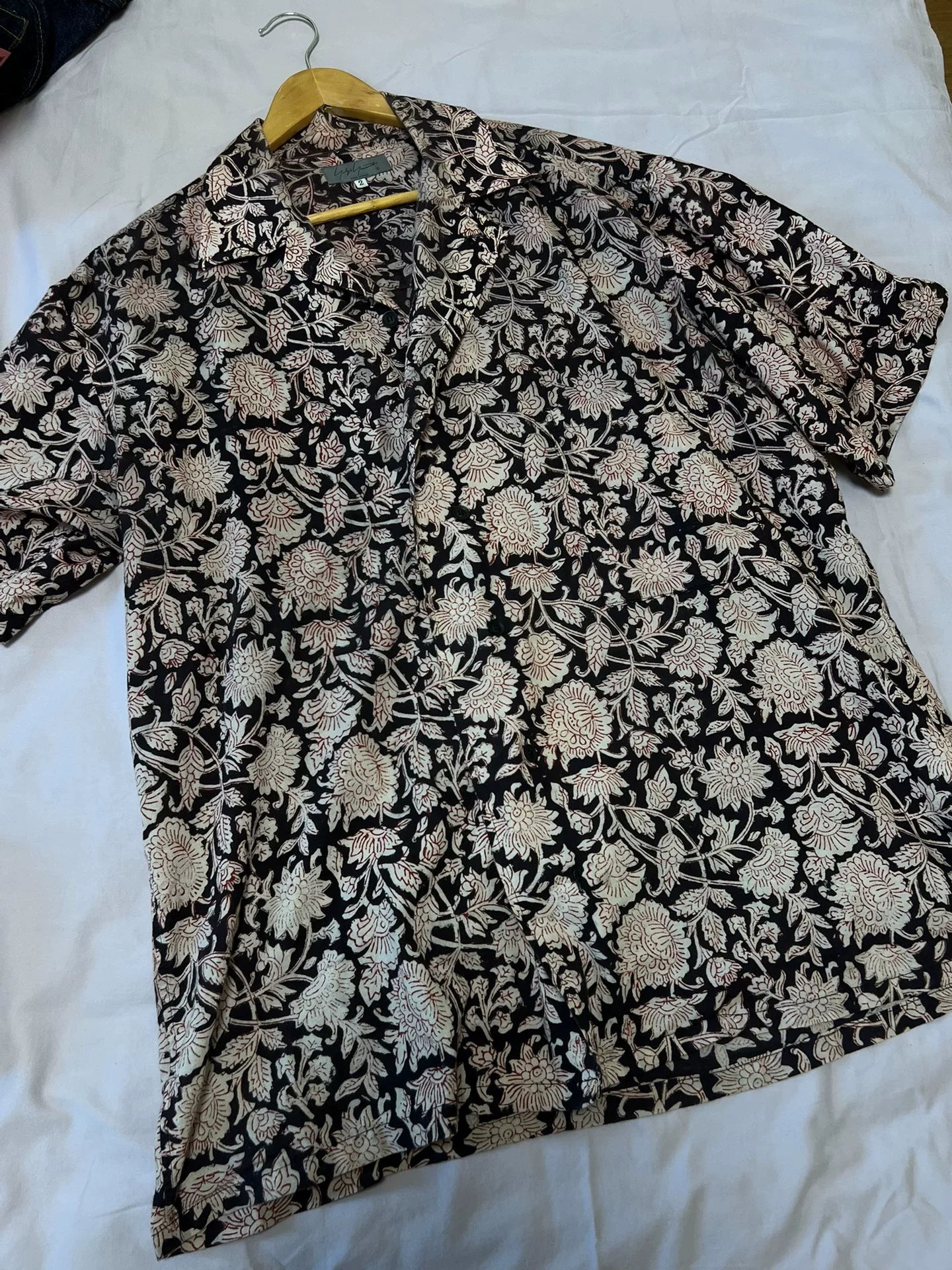 Yohji Yamamoto 22SS All-Over Floral Shirt