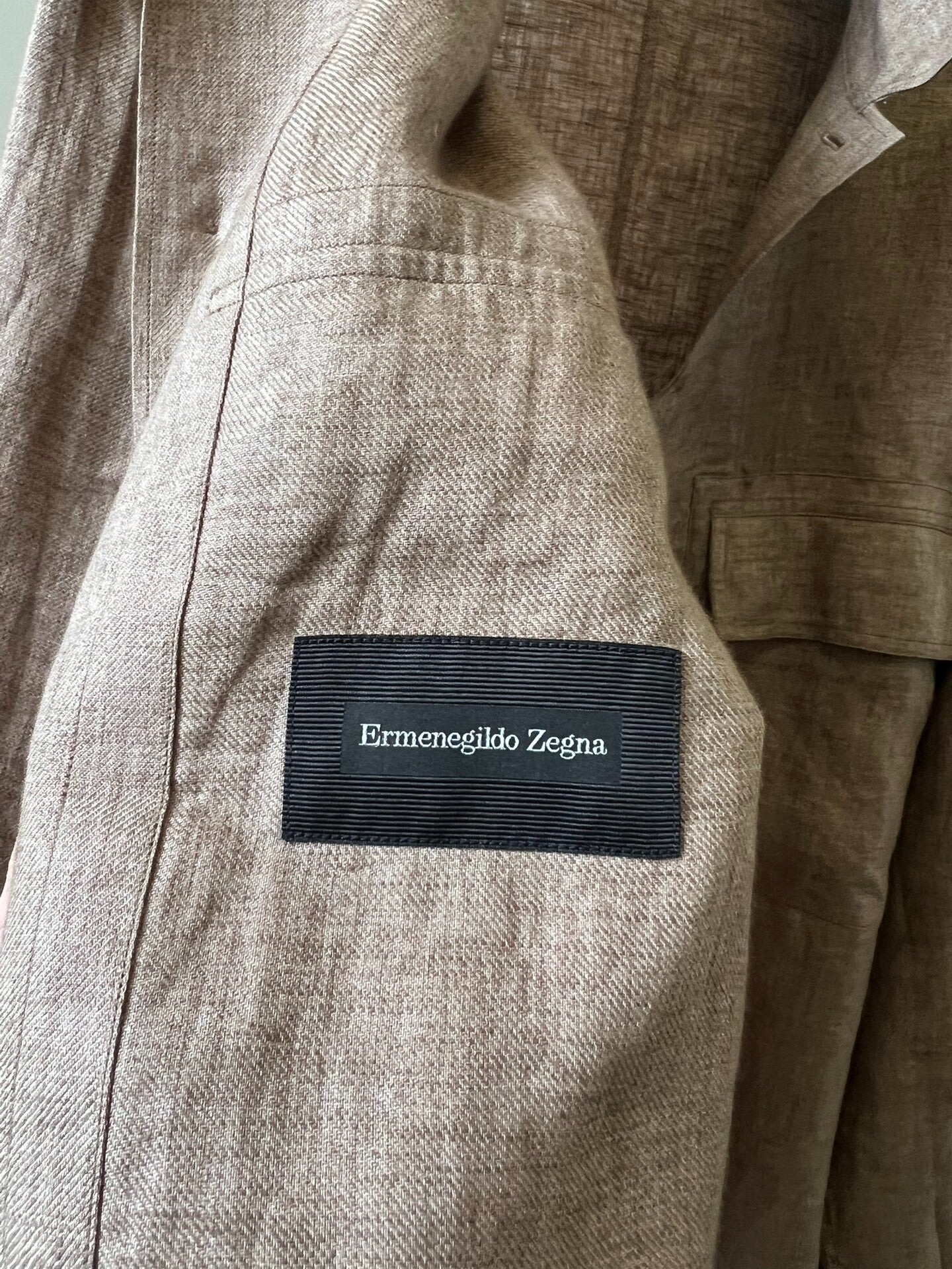 Ermenegildo Zegna Linen Overshirt Size M