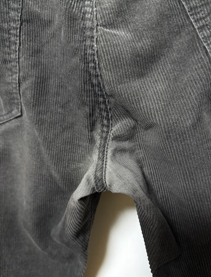 Dior Homme Grey Green Corduroy Pants