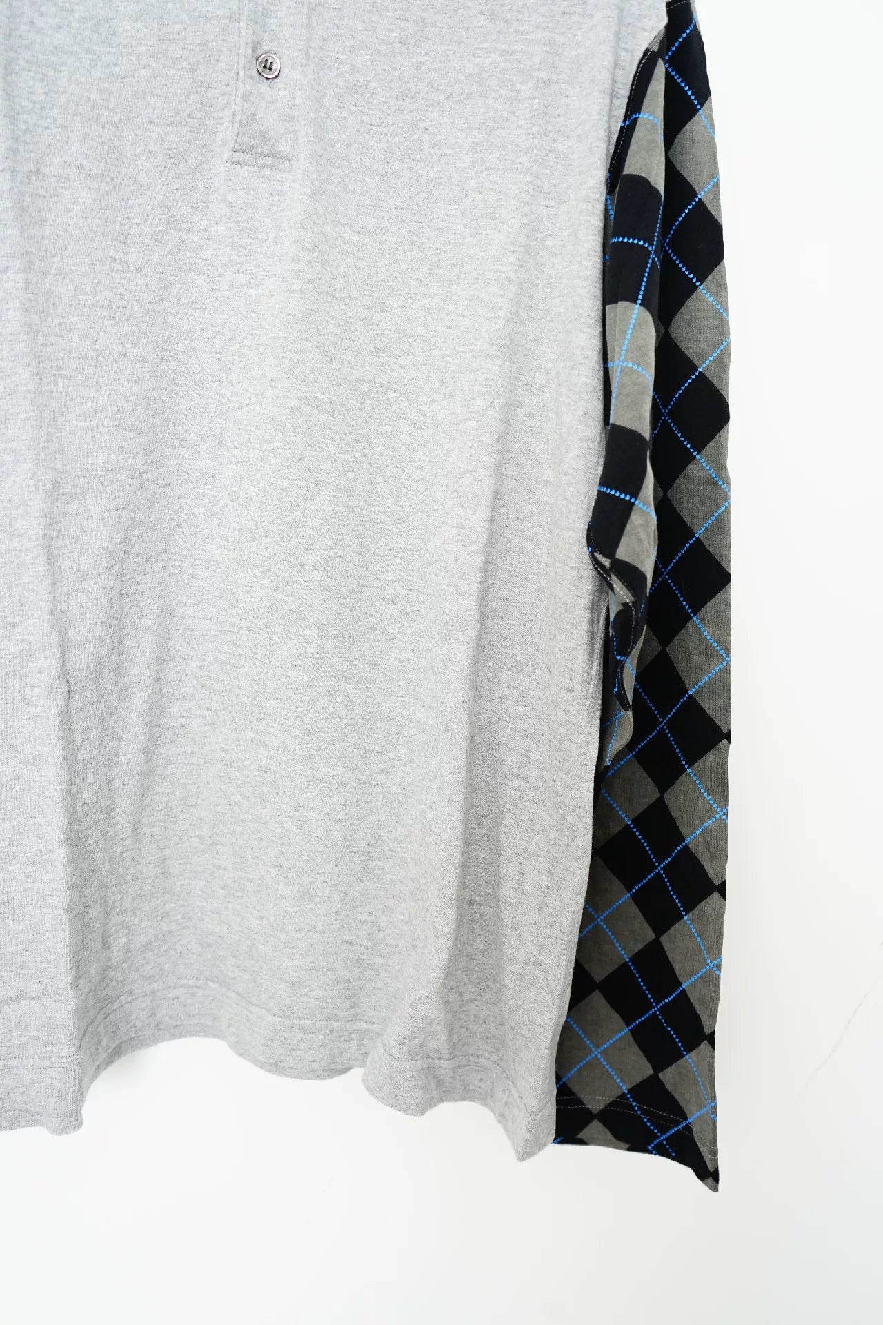 Comme des Garçons Patchwork Sleeve Long-Sleeve Top