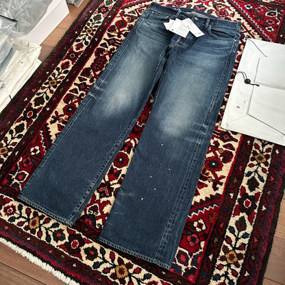 visvim dry wash denim pants size 2