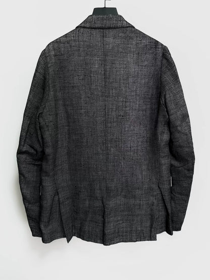 bergfabel handmade linen jacket