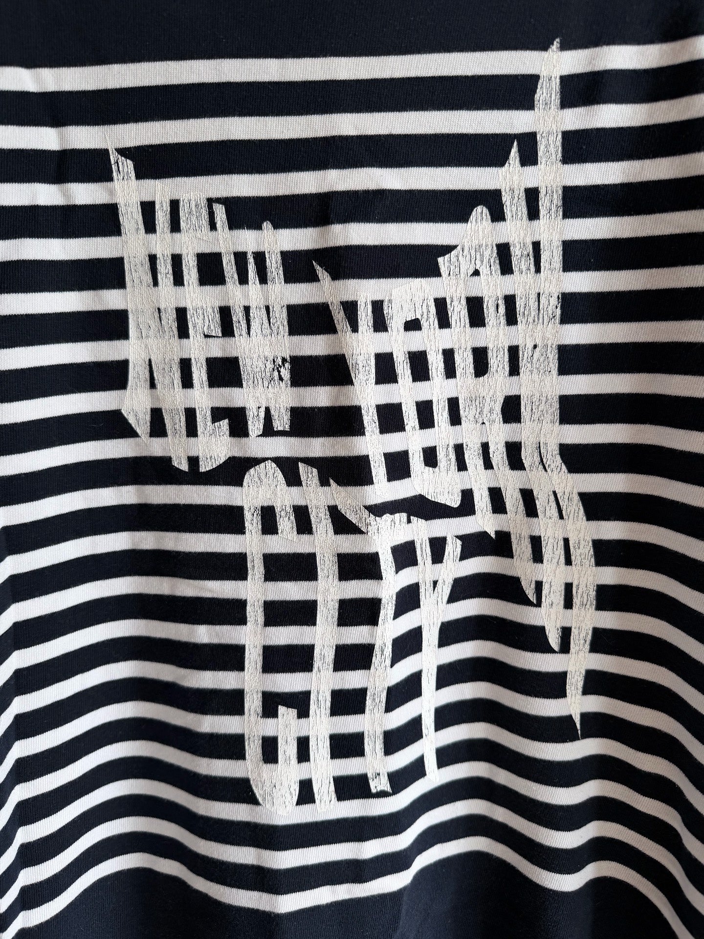 Undercover  York City Navy Stripe T-shirt