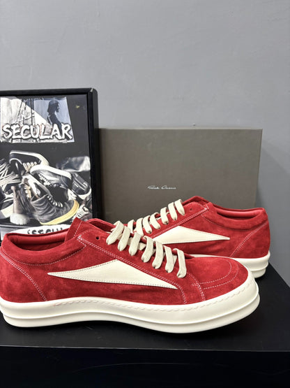 Rick Owens 26SS Red Suede Limited