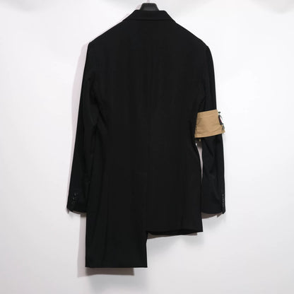 Yohji Yamamoto Yellow Armband Suit AW20