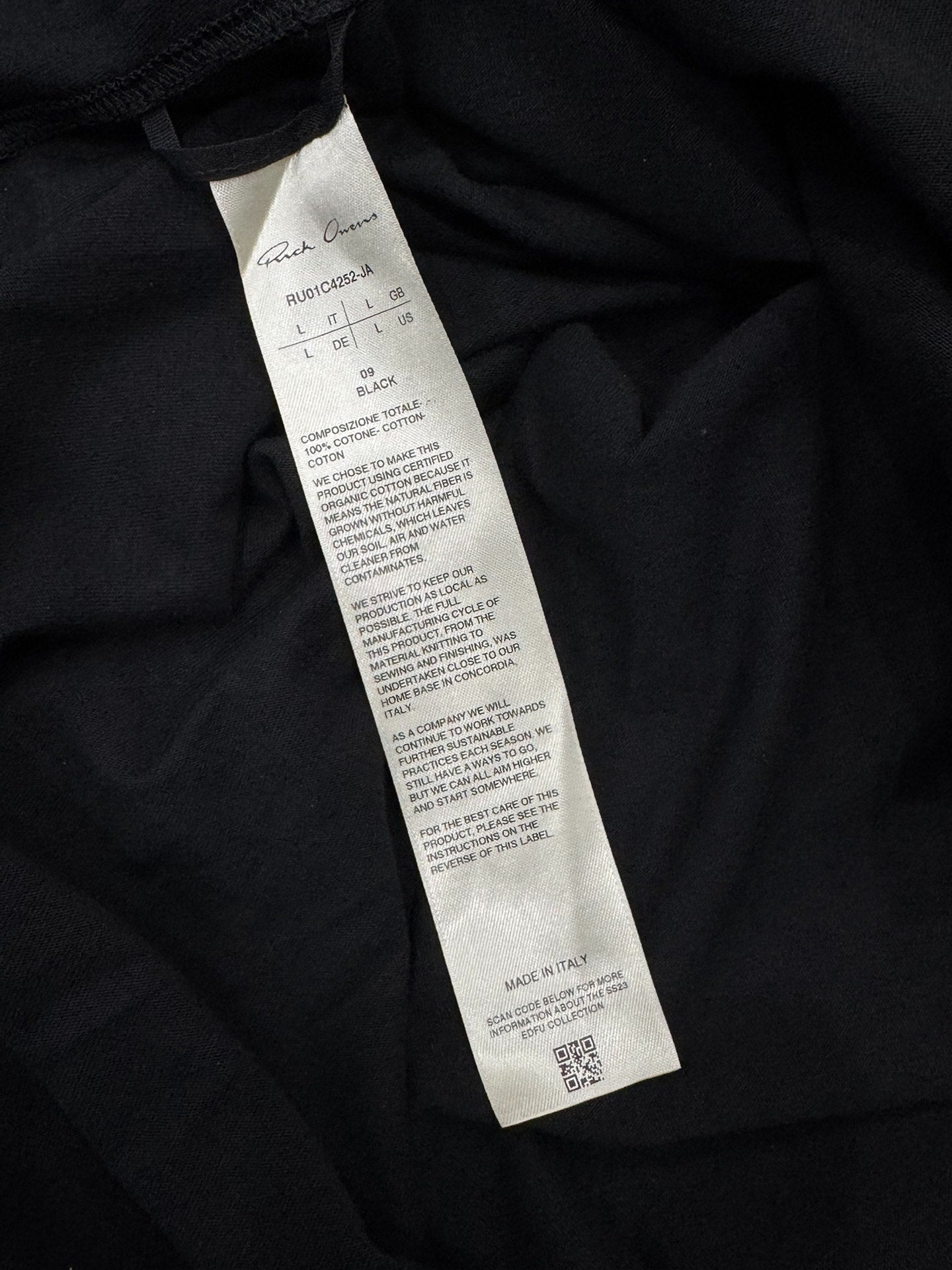 Rick Owens Distressed Crewneck Sweatshirt