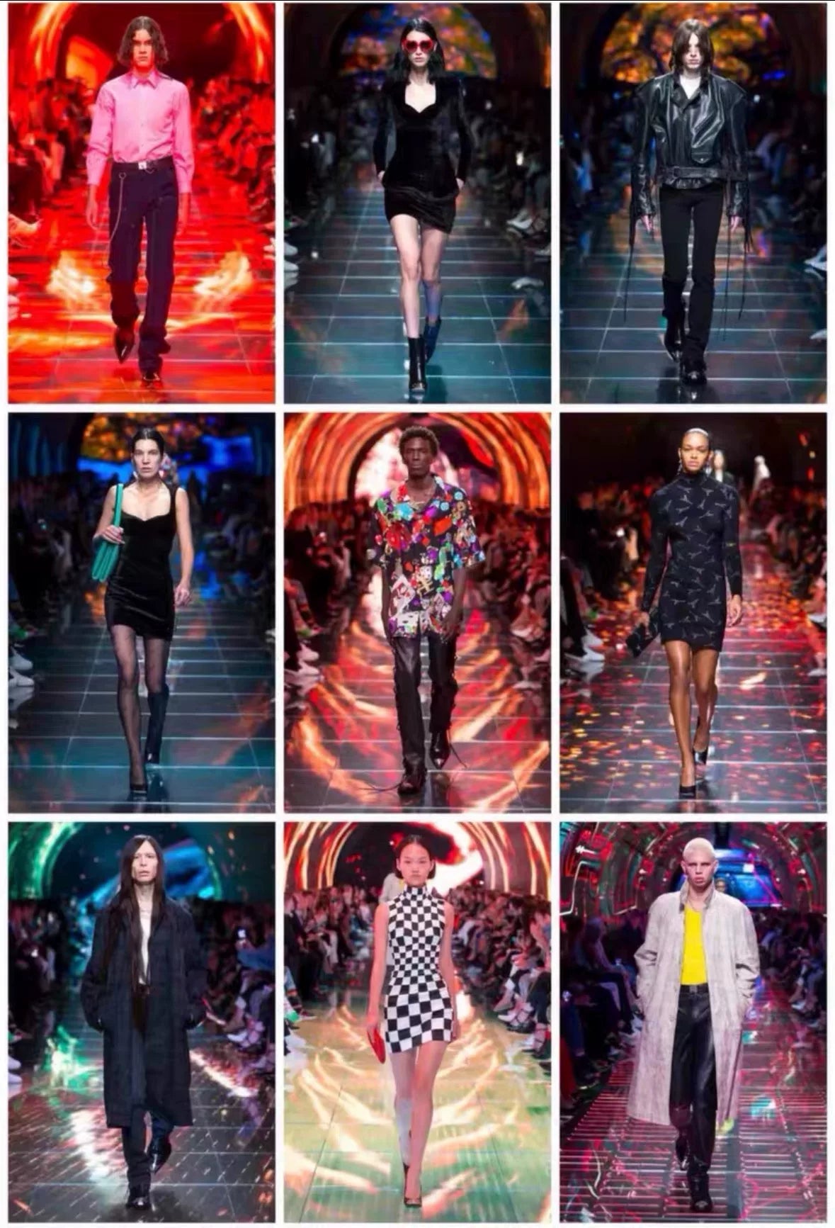 balenciaga black casino print short sleeve shirt