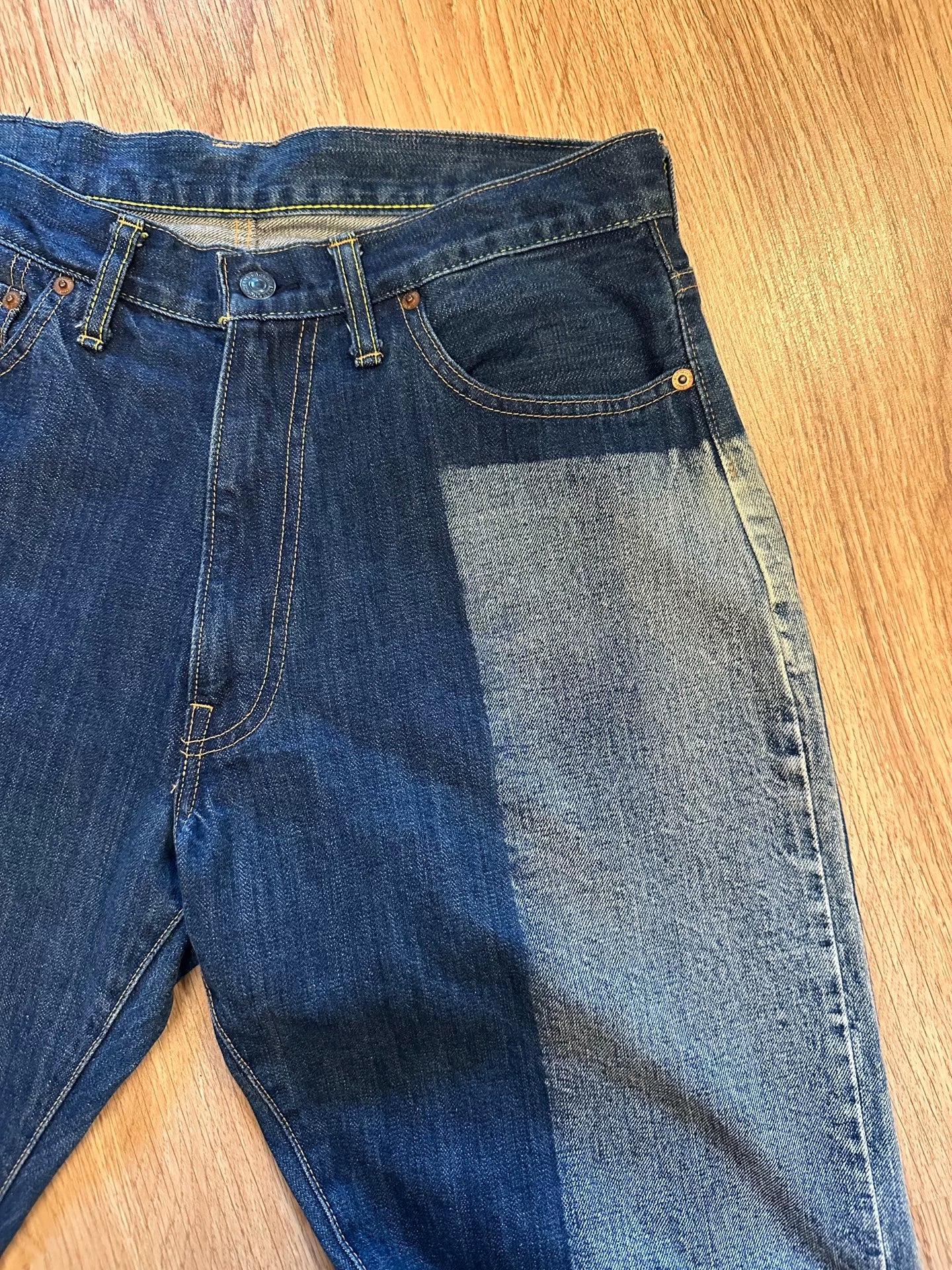 Yohji Yamamoto 02SS Selvedge Dark Blue Jeans