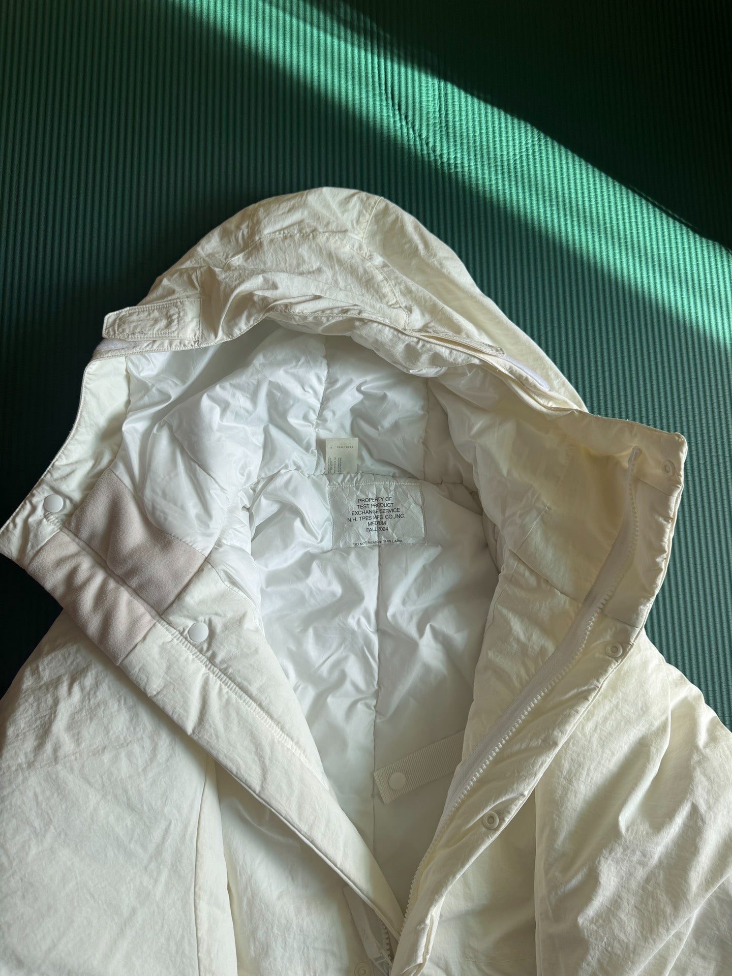 N.hoolywood x The Tokyo 24AW White Military Jacket