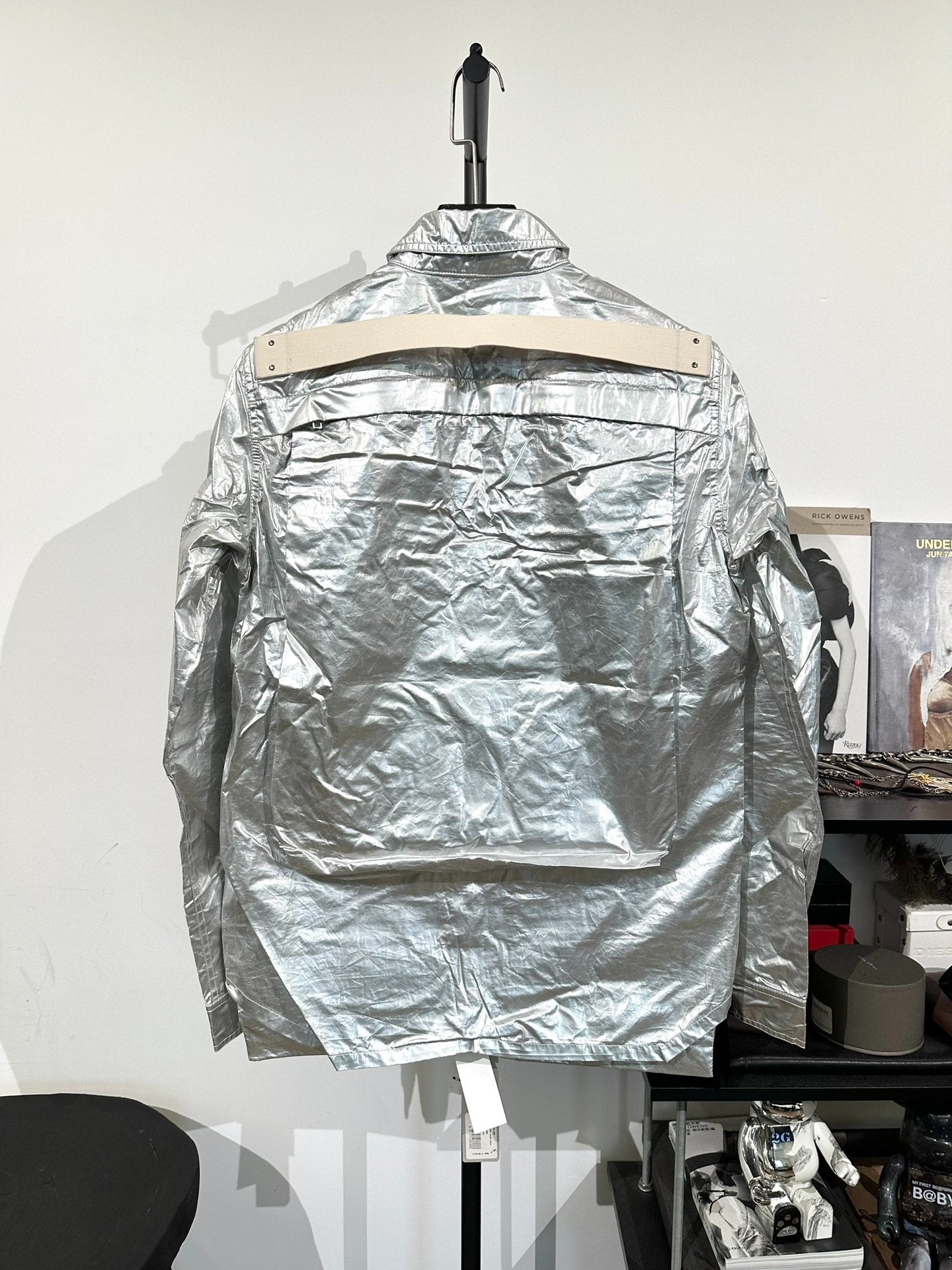 Rick Owens Drkshdw Silver Utility Jacket