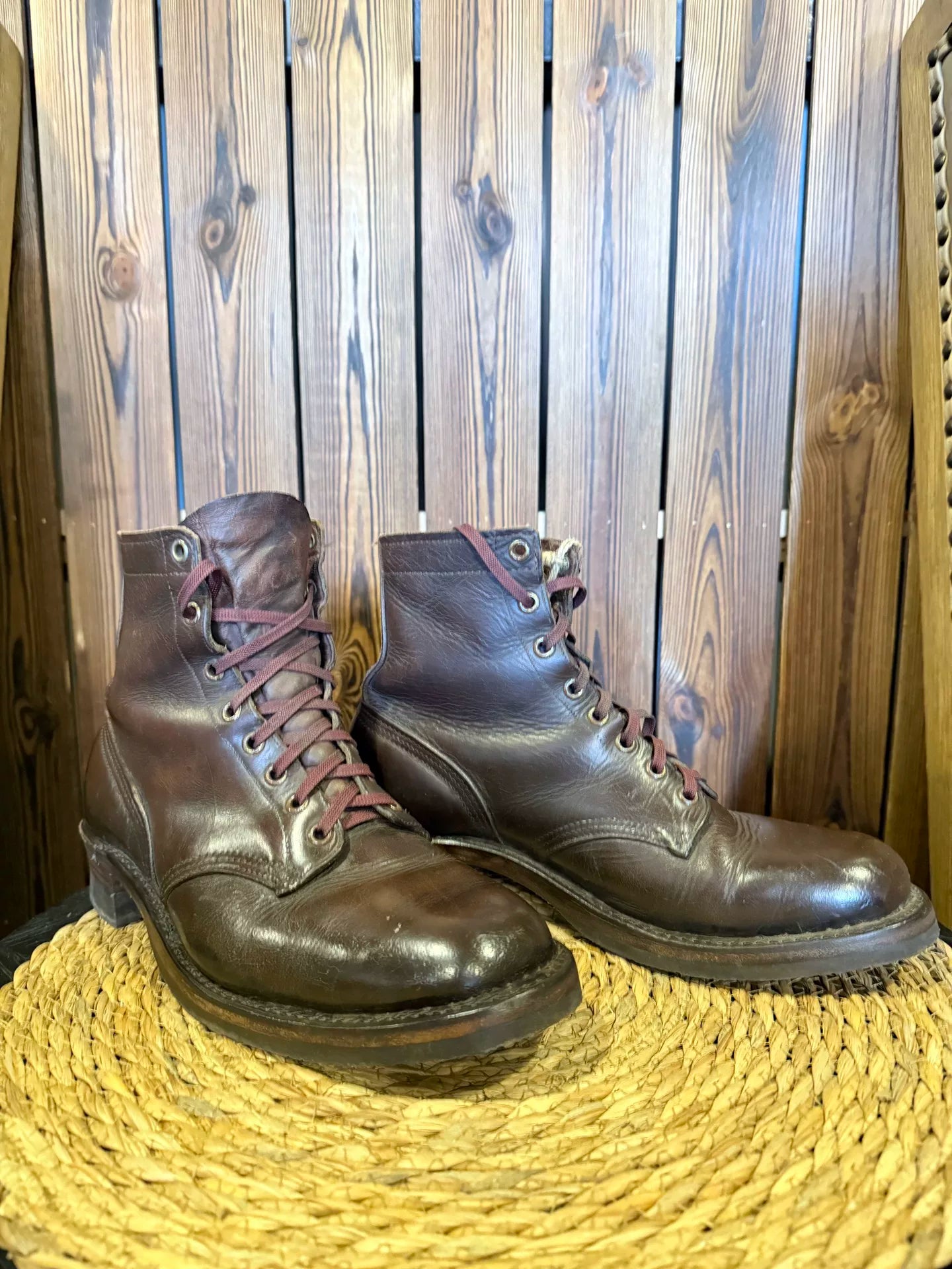 Freewheelers x White's Leather Work Boots