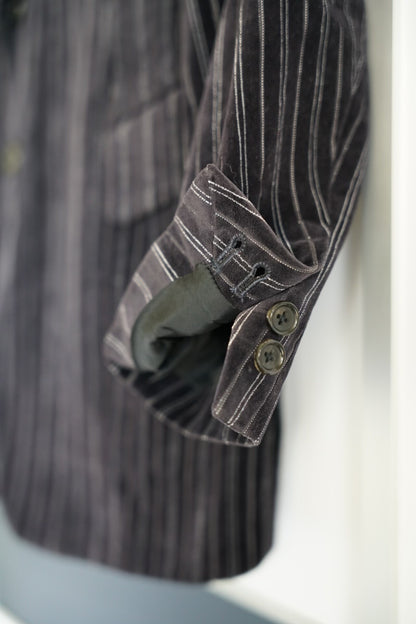 Yohji Yamamoto Velvet Stripe Suit