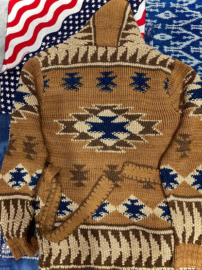 RRL Navajo-Inspired Shawl Collar Cardigan
