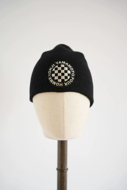 Yohji Yamamoto 04AW Check Knit Beanie