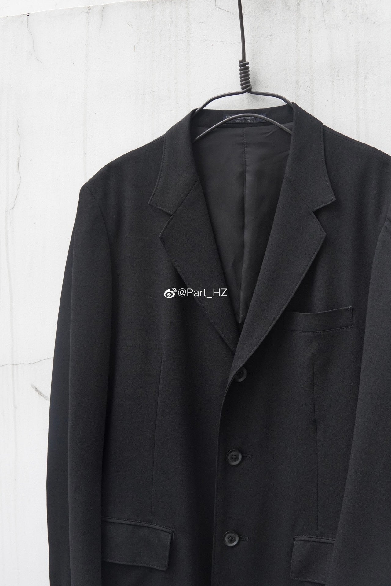 Yohji Yamamoto Pour Homme S/S 2019 Wool Coat