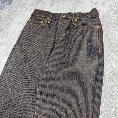 Kapital Century Khaki Dyed Denim Pants