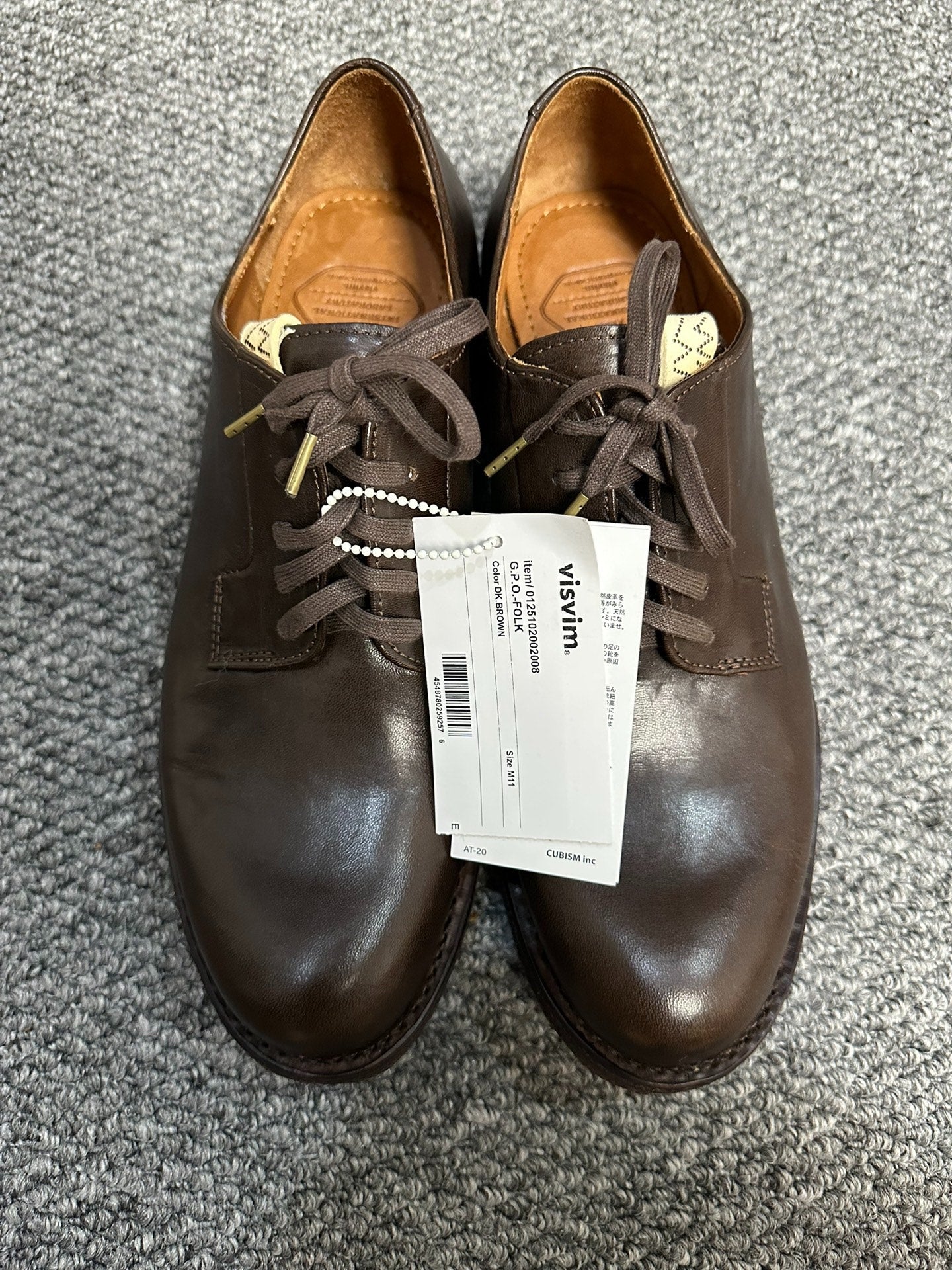 visvim Horsehide GPO Folk Shoes