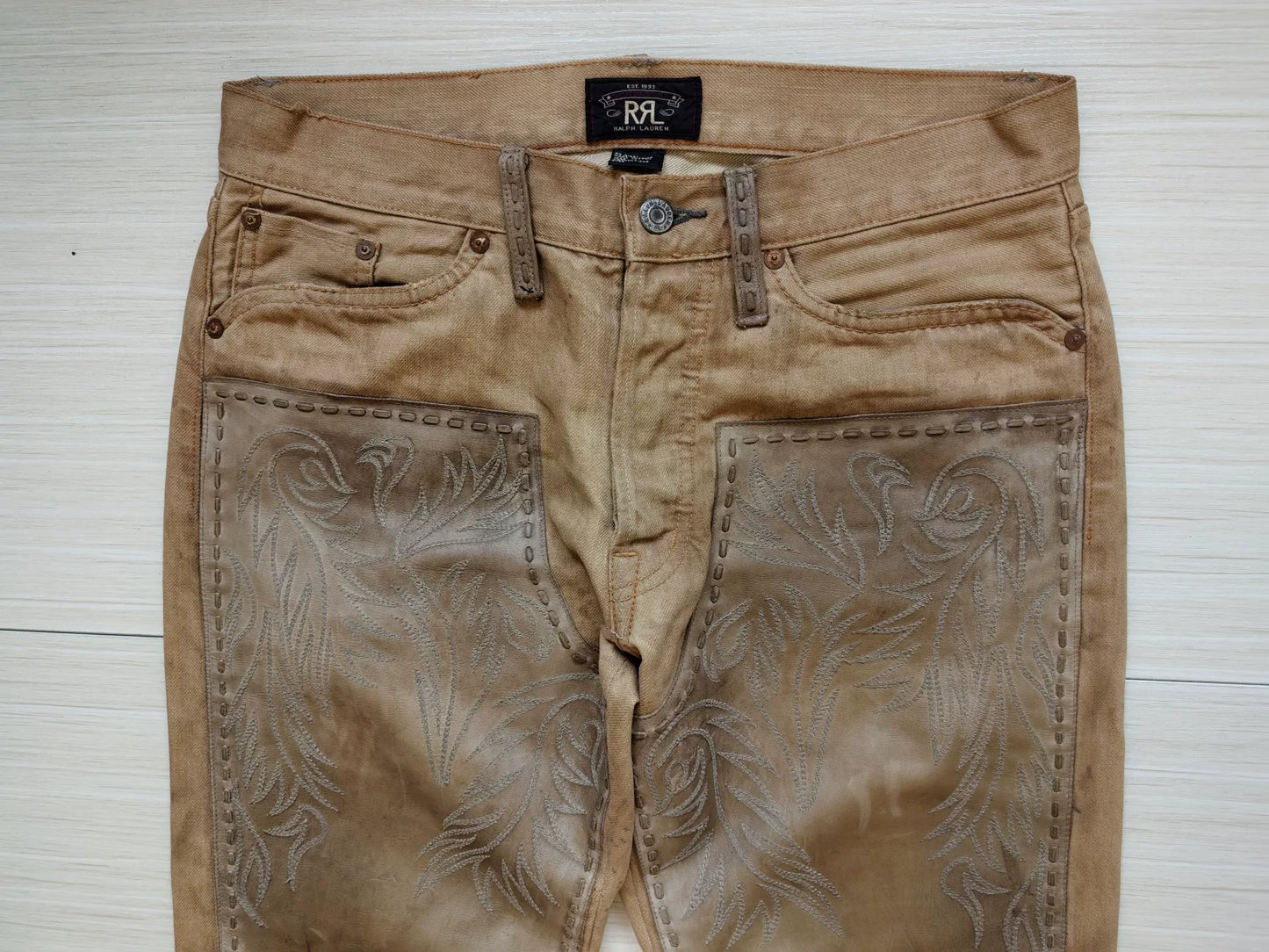 RRL Double RL Western Bootcut Pants