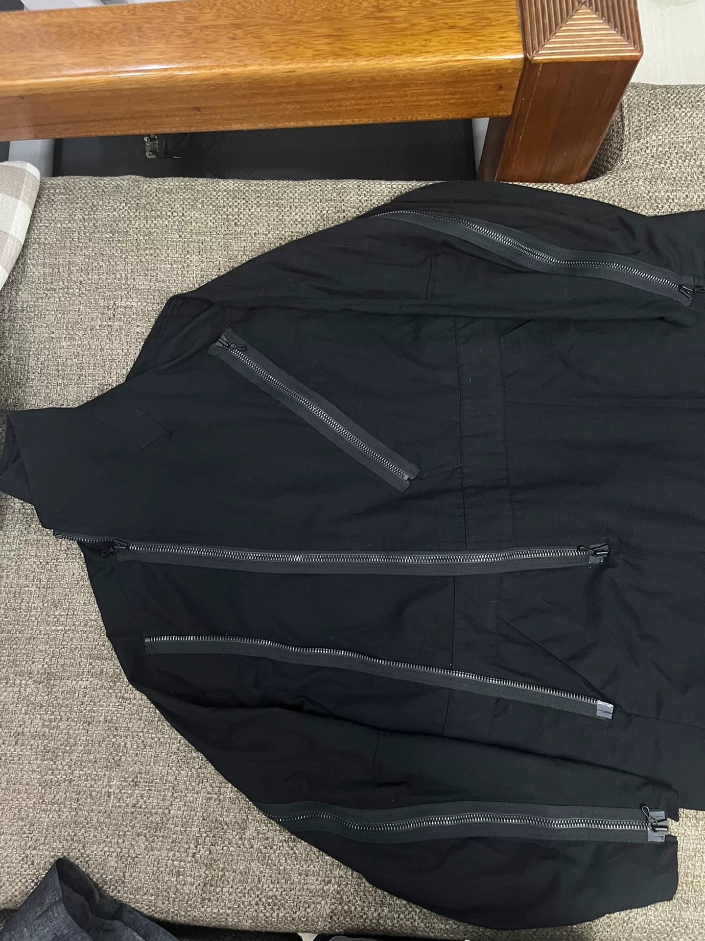 Julius 18AW Multi-Zip Long Coat