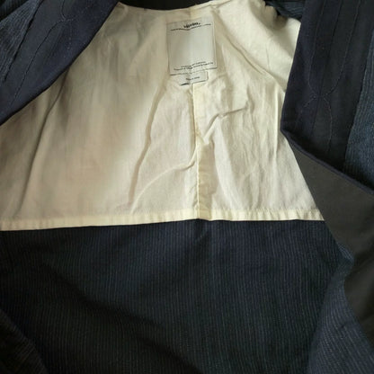 visvim ruunpe dark blue quilted coat