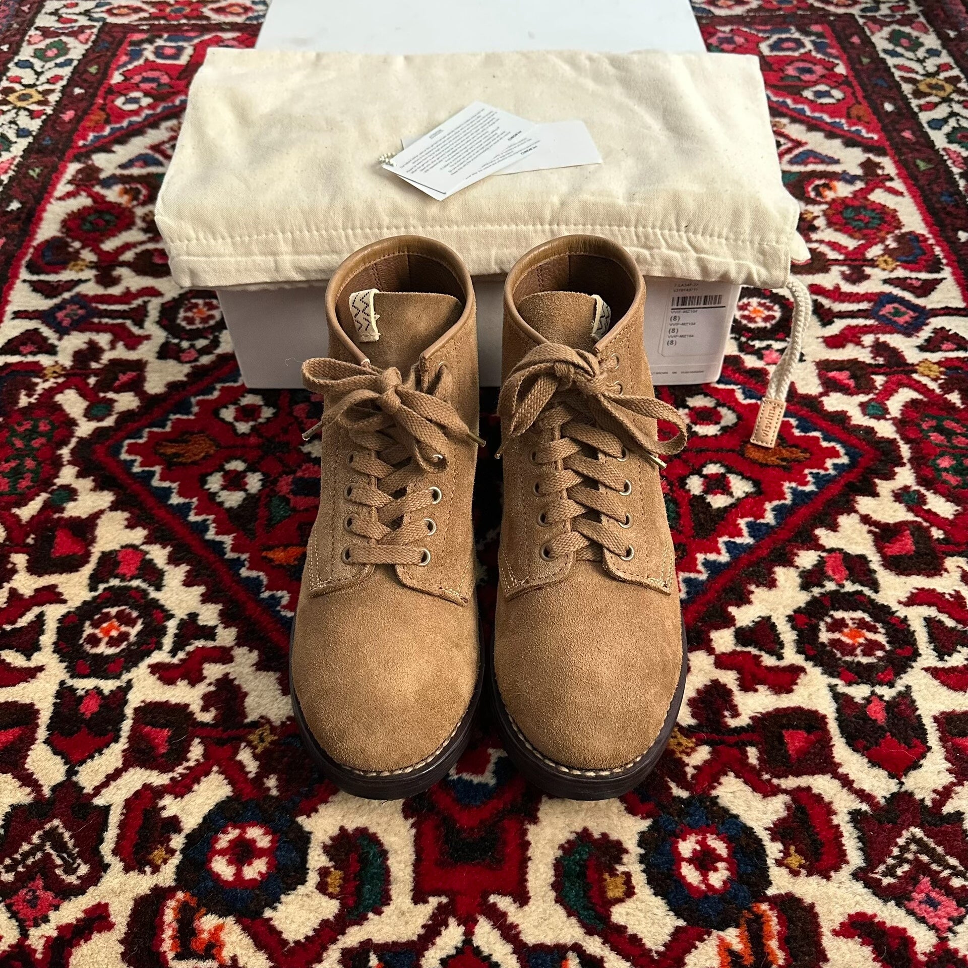 Visvim Brigadier Boots Size 8