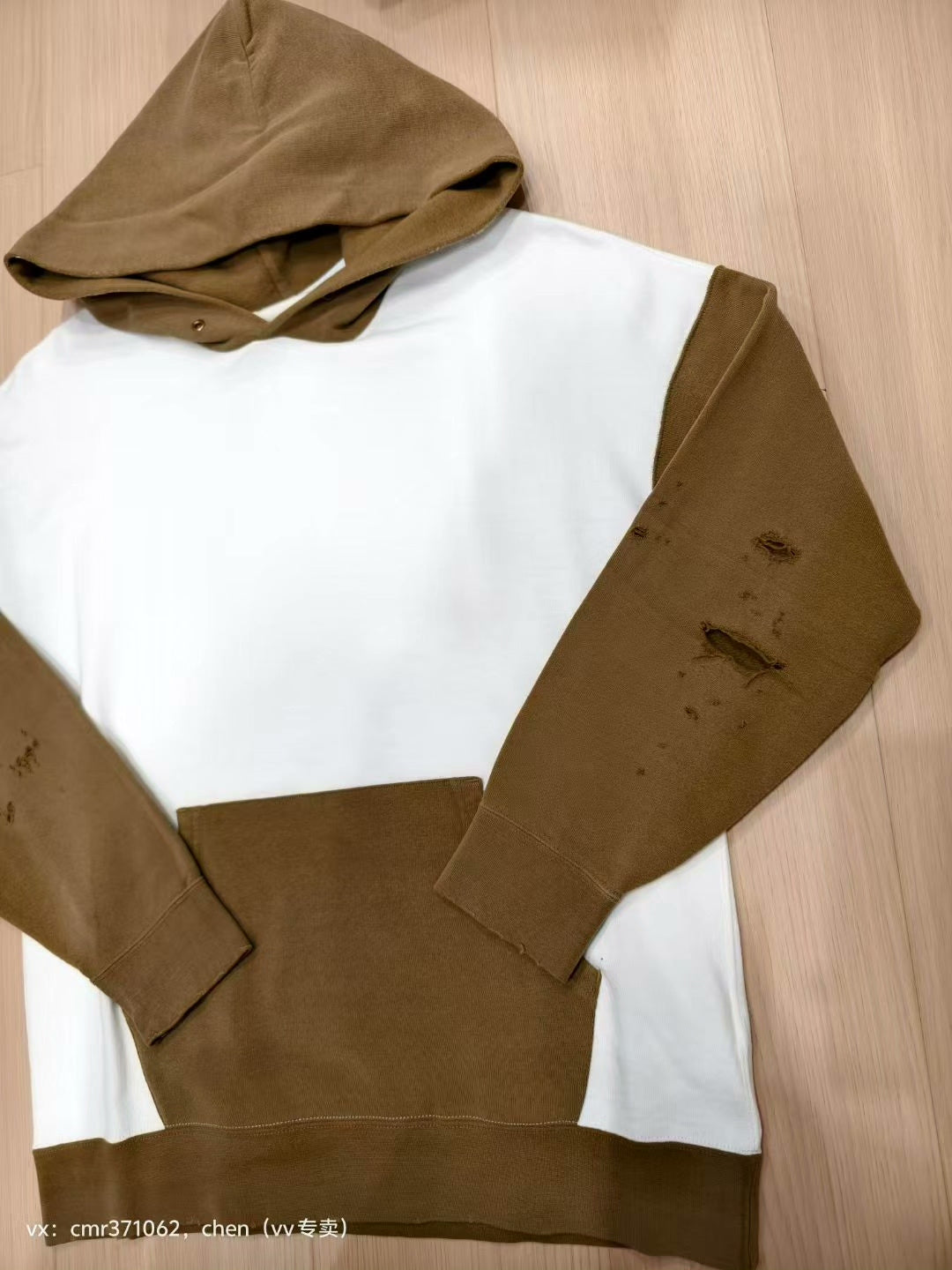 visvim 20SS Jumbo Distressed Hoodie