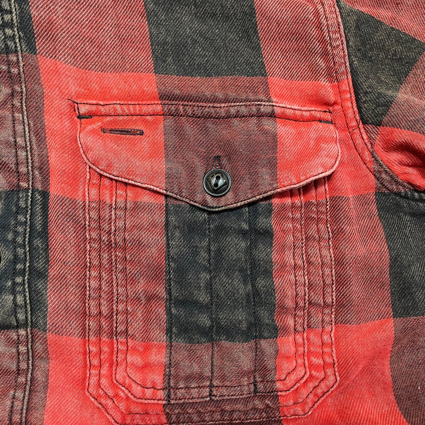 Double RL Ralph Lauren Plaid Shirt Jacket