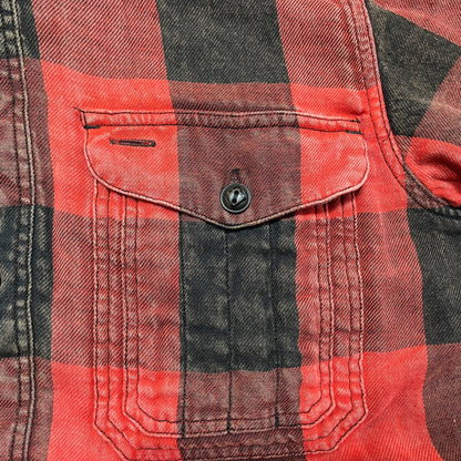 Double RL Ralph Lauren Plaid Shirt Jacket