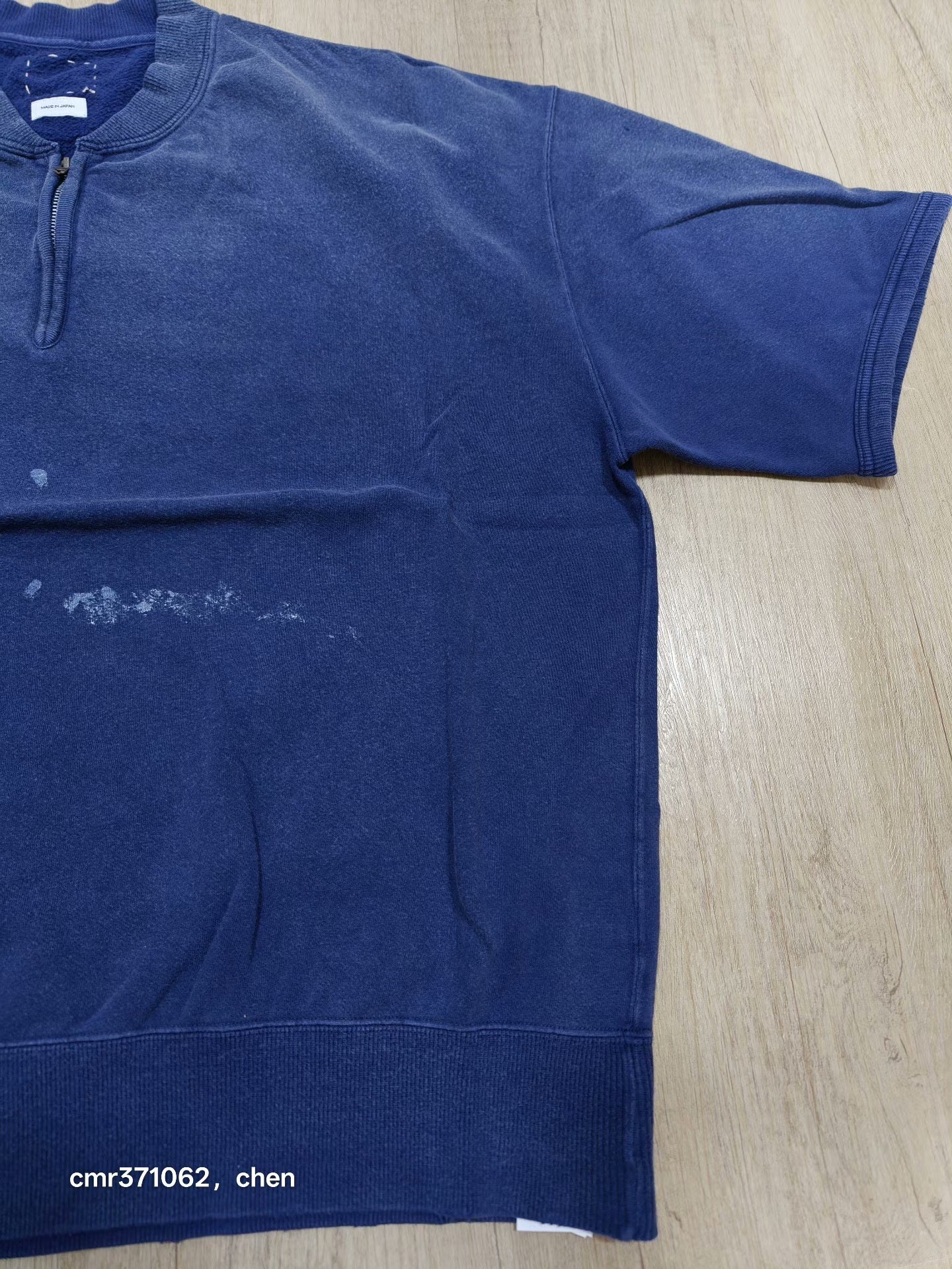 VISVIM 26SS MONDO ZIP CRASH Henley