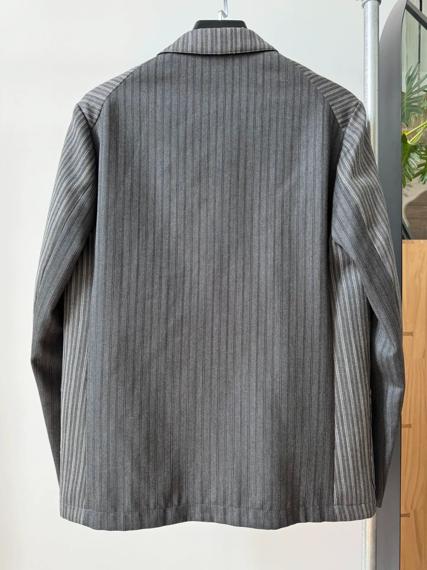 LOEWE Gray Wool Casual Blazer