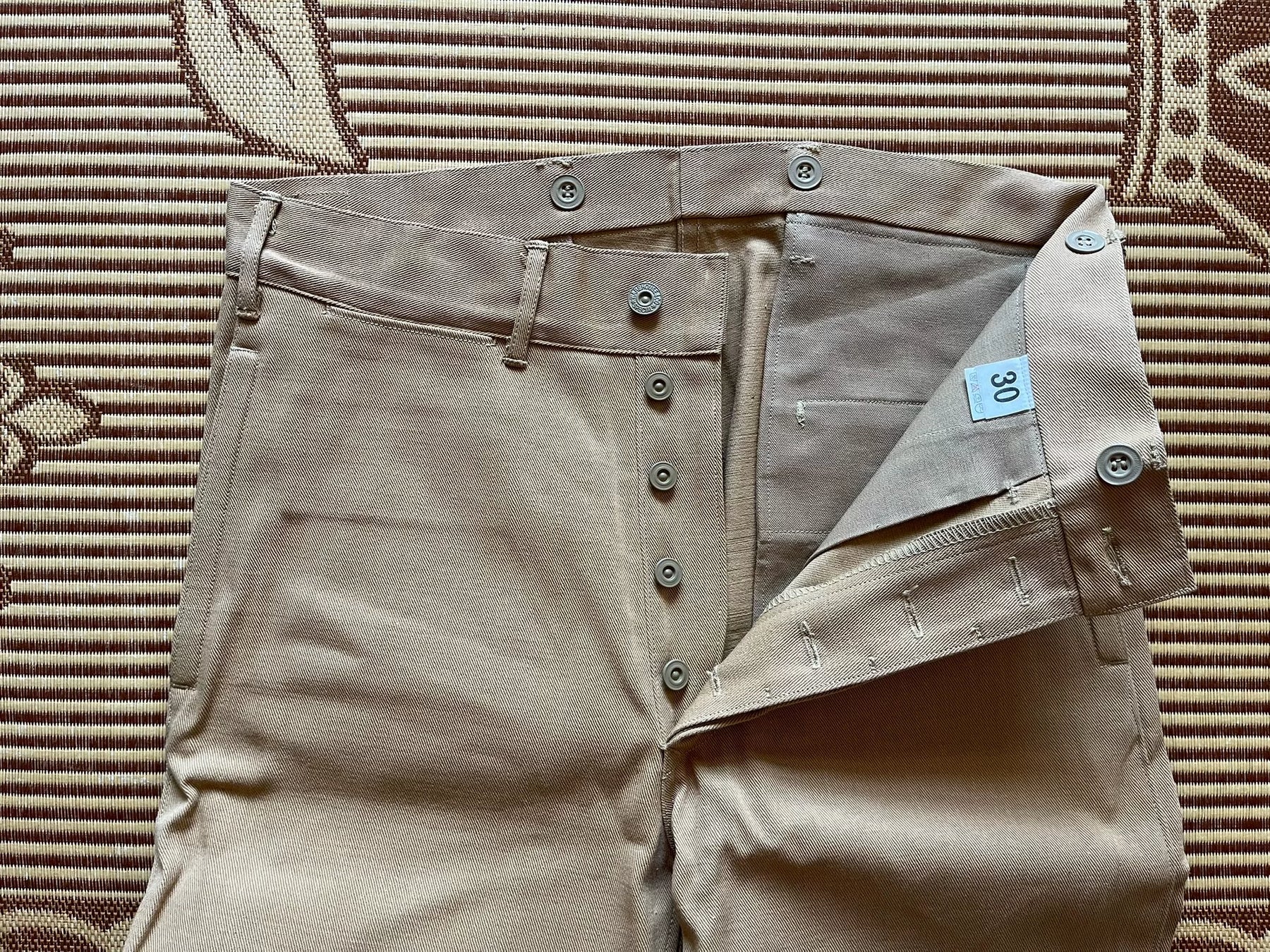 Warehouse Duck Digger Khaki Casual Pants