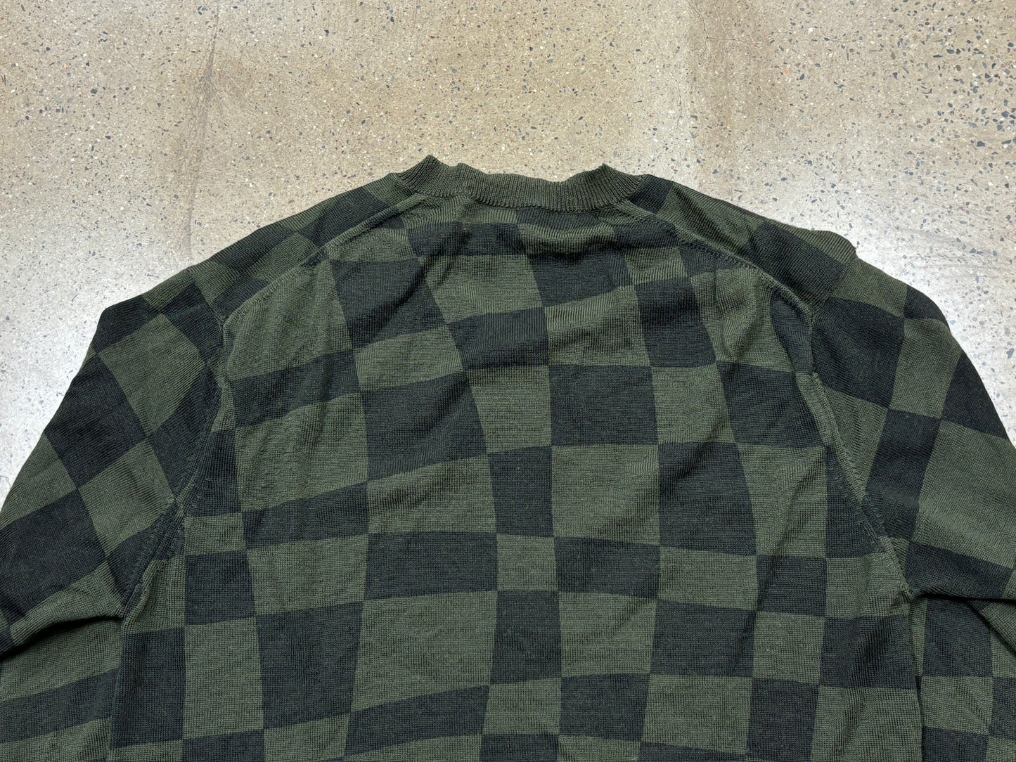 Comme Des Garcons Wool Check Jacket