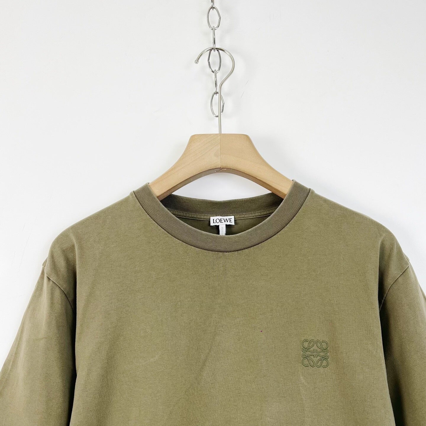 Loewe Embroidered Logo Short-Sleeve Tee