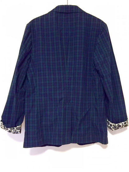 COMME des GARCONS Homme Plaid Reversible Suit