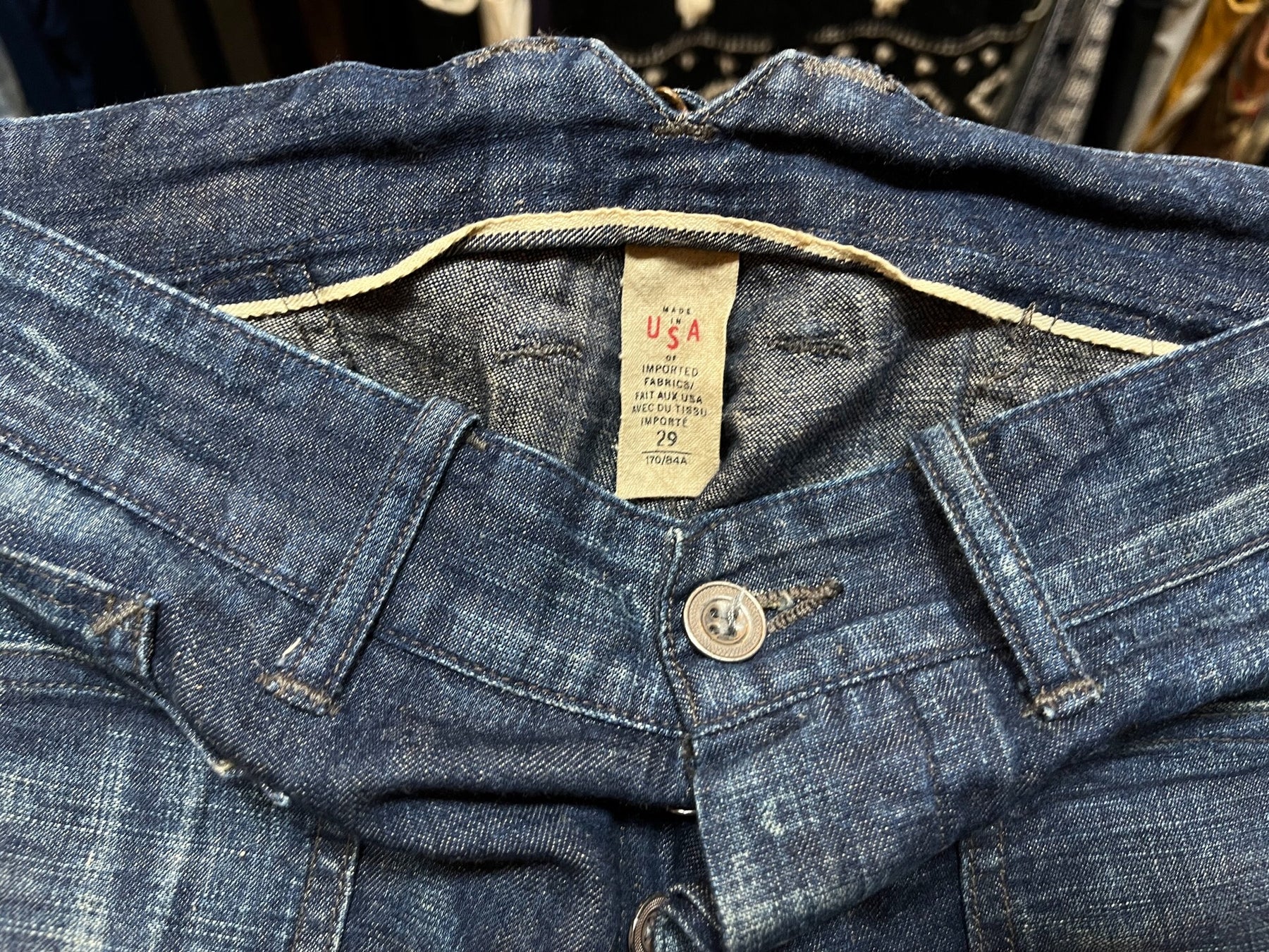 RRL Distressed Workwear Pants