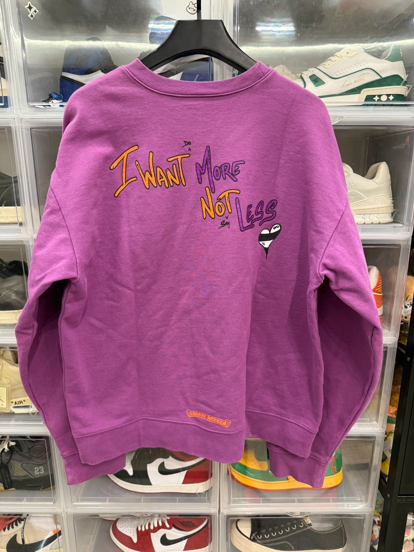 Chrome Hearts Mattyboy Graffiti Crewneck Sweatshirt