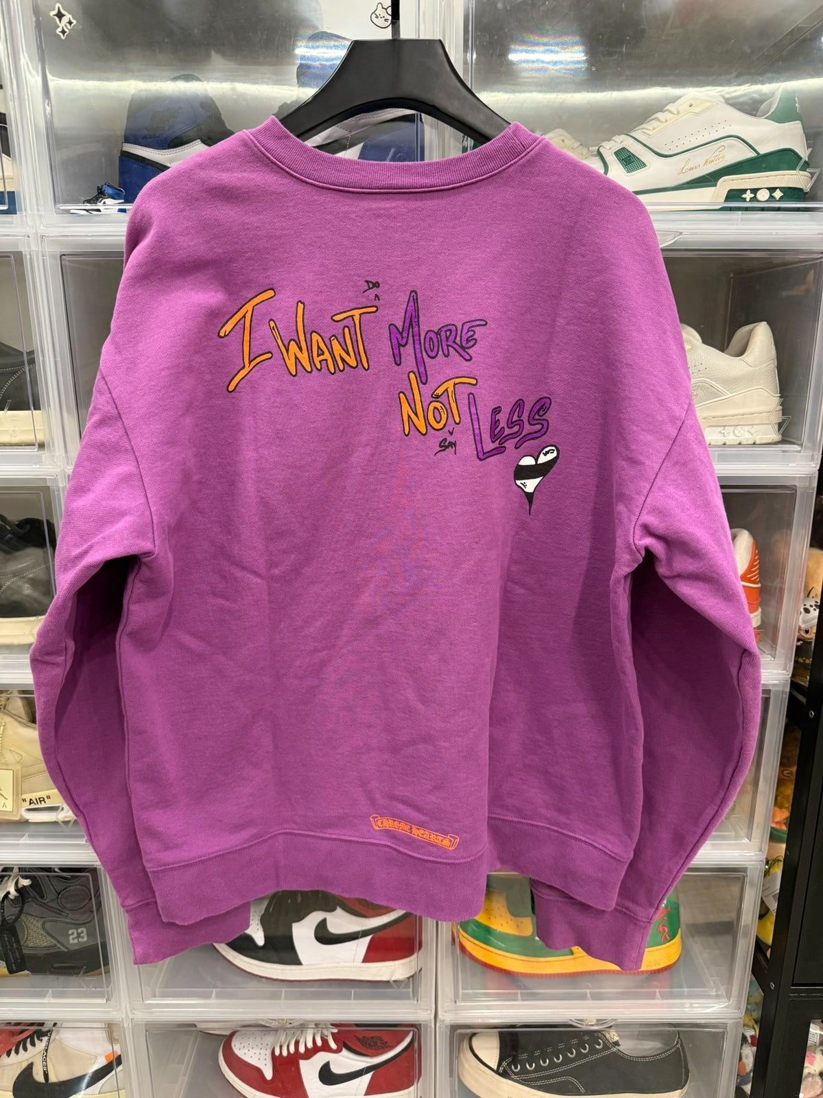 Chrome Hearts Mattyboy Graffiti Crewneck Sweatshirt