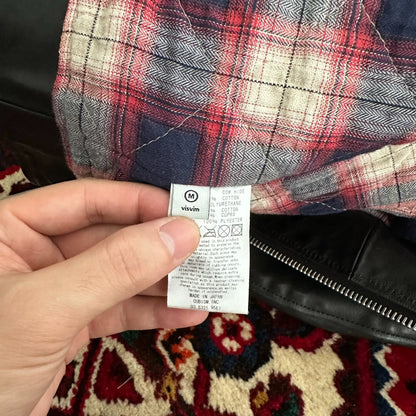 visvim leather motorcycle jacket size M