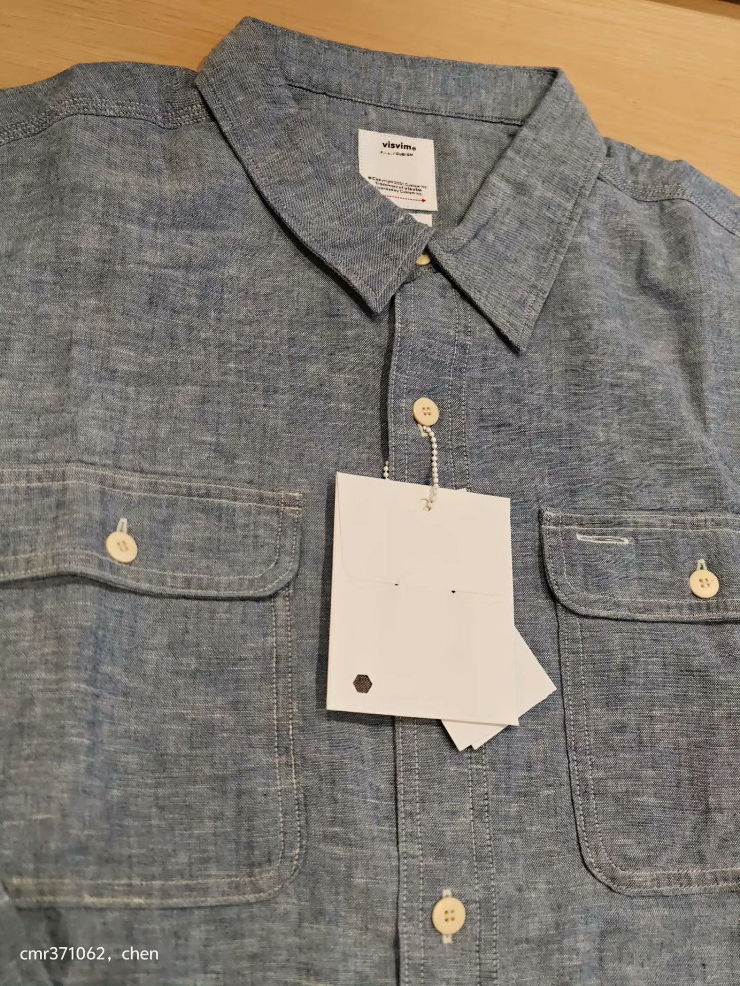 VISVIM 24AW LANGER CHAMBRAY L/S