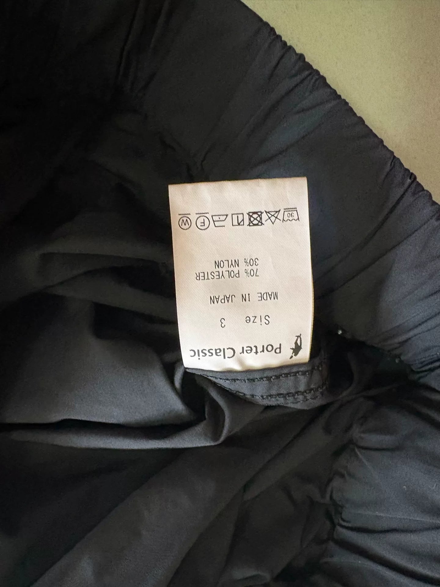 Porter Classic Water-Resistant Wide-Leg Pants